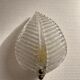 Applique feuille Barovier & Toso verre de Murano
