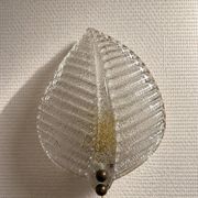 Applique feuille Barovier & Toso verre de Murano