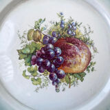 6 dessert plates in earthenware
