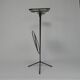 Fifties side table with newspaper rack and COGEBI ORNAMIN parts