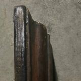 Brutalist mahogany shelf