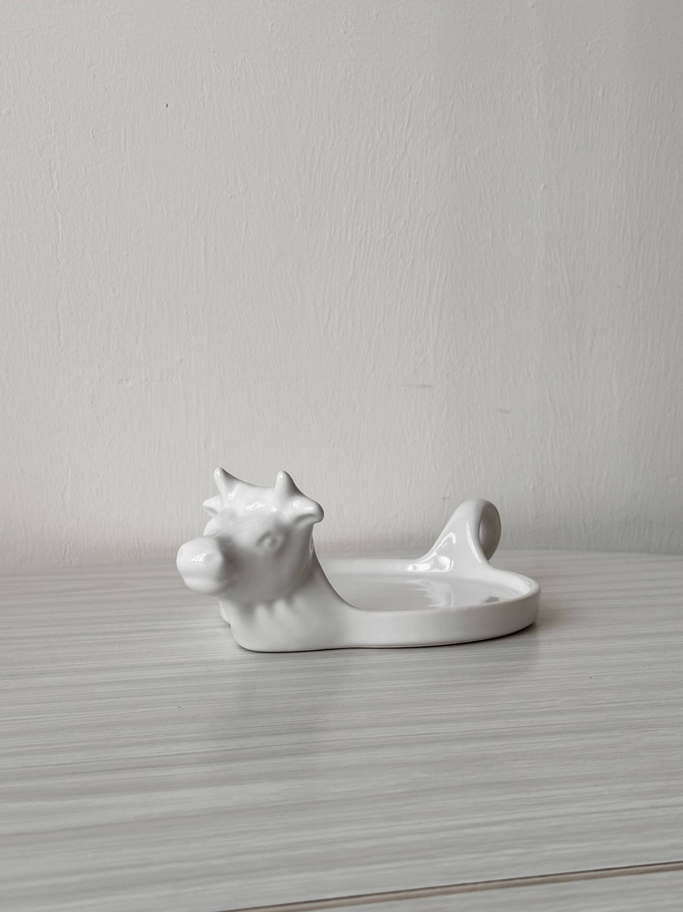 Revol porcelain cow cheese display