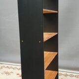 Black two-tone pine shelf