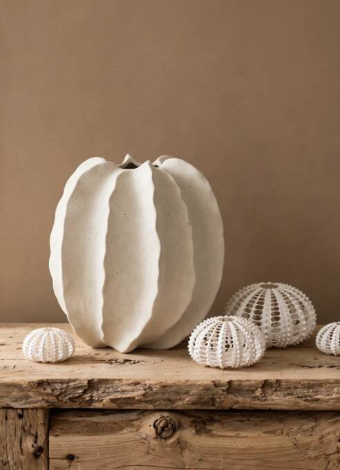 Vase in an organic shape