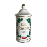 Porcelain apothecary pot