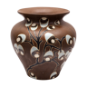 Vase brun Art Déco