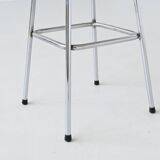 Tabourets de bar en cuir Charlotte Perriand Station de ski des Arcs France 1960