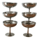 6 ice cream bowls Remi Letang stainless steel 18/10