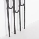 Fixation de porte moulée brutaliste des années 1980, Allemagne