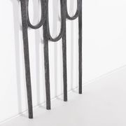 Fixation de porte moulée brutaliste des années 1980, Allemagne