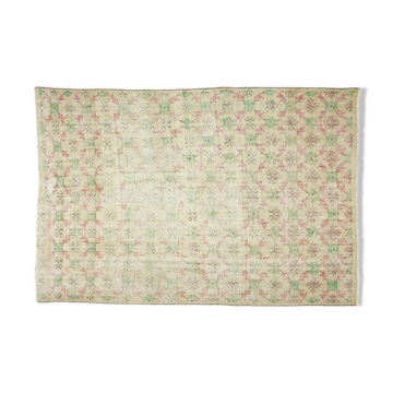 Tapis vintage anatolien fait main 268 cm x 182 cm
