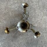 Vase epergne metal argenté