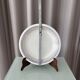 Set of 4 Vintage Primula Dinner Plates – Made in Italy – White Ceramic with