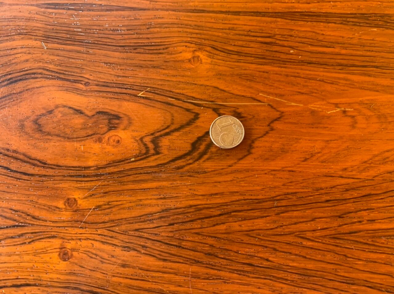 Extendable dining table with butterfly extensions in rosewood circa 60's