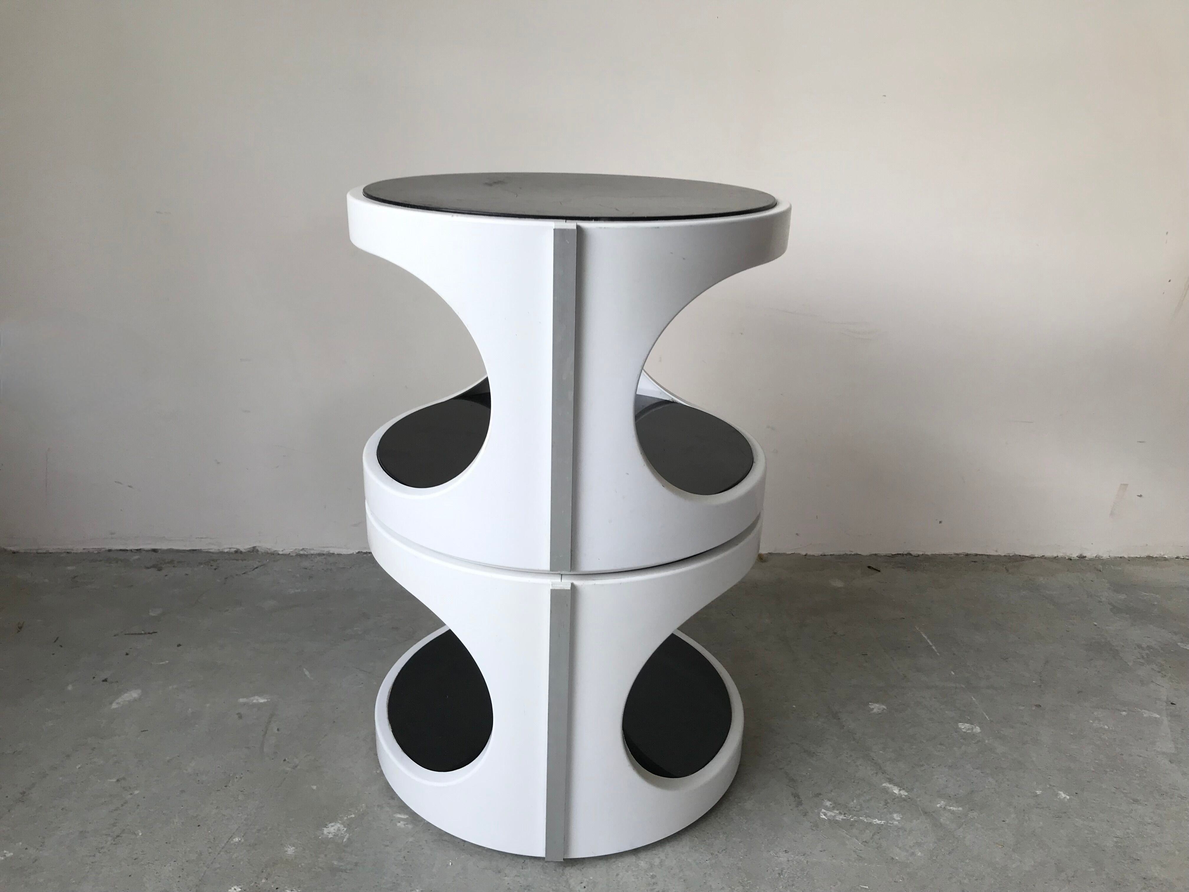 Beside tables, circa 1970