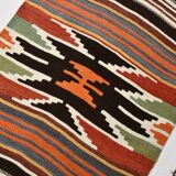 Sun Muted Vintage Kilim Runner Rug, 69x274 Cm