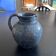 Grey-blue pitcher signed