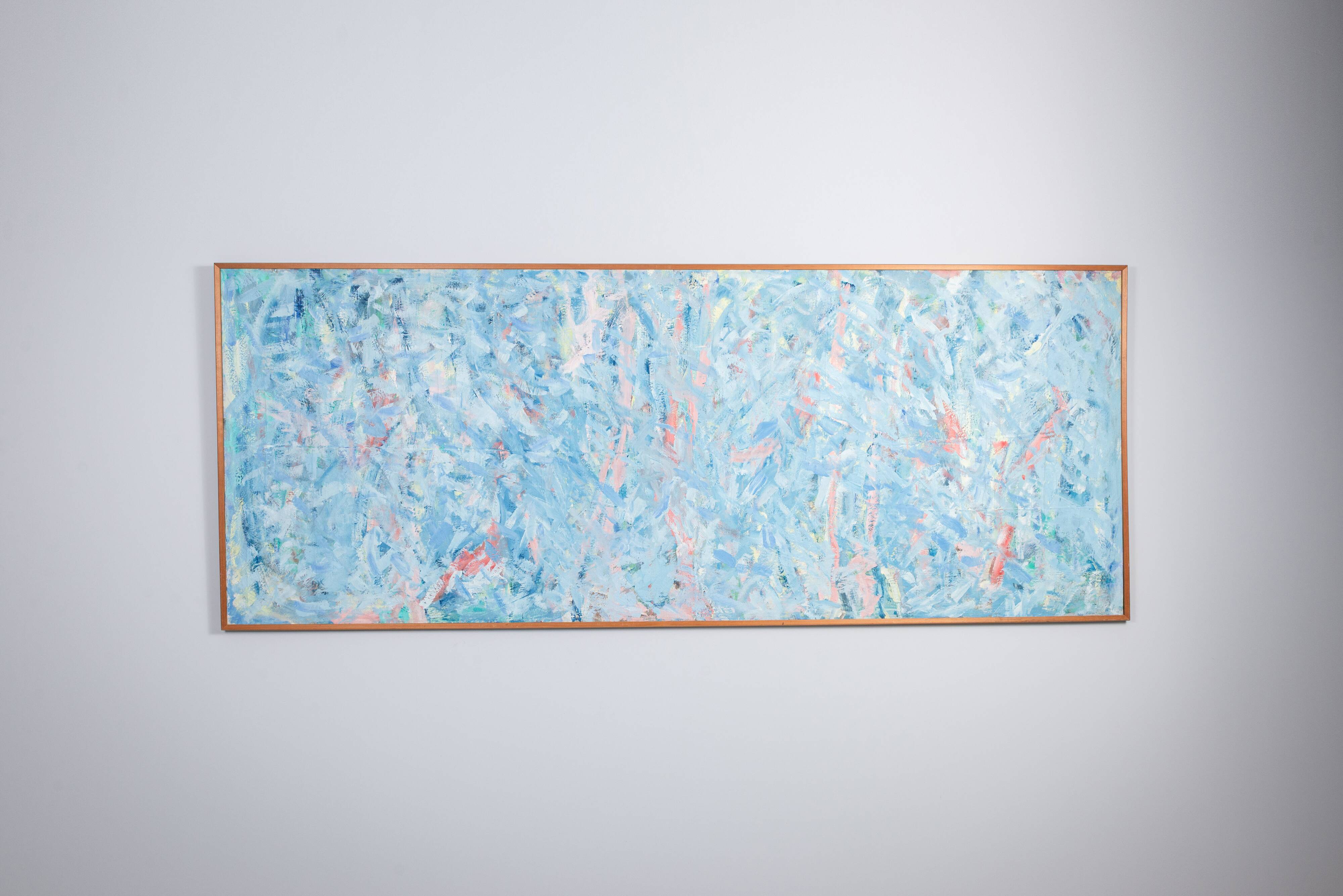 Unique extra large abstract painting