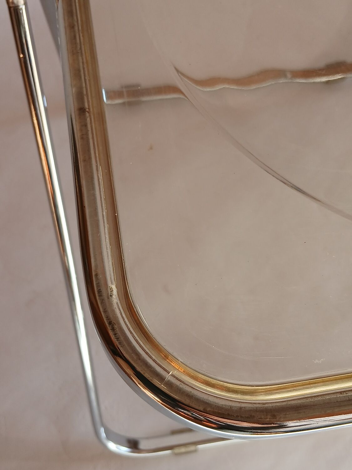 Plia chair by Giancarlo Piretti for Castelli