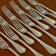 Christofle Malmaison cutlery 49pieces very good condition silver metal
