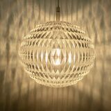 "ERCO" Diamond pendant light by Aloys Gangkofner Germany 1970 vintage