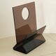 Altuglas magazine rack by Michel Dumas, France, 1970s
