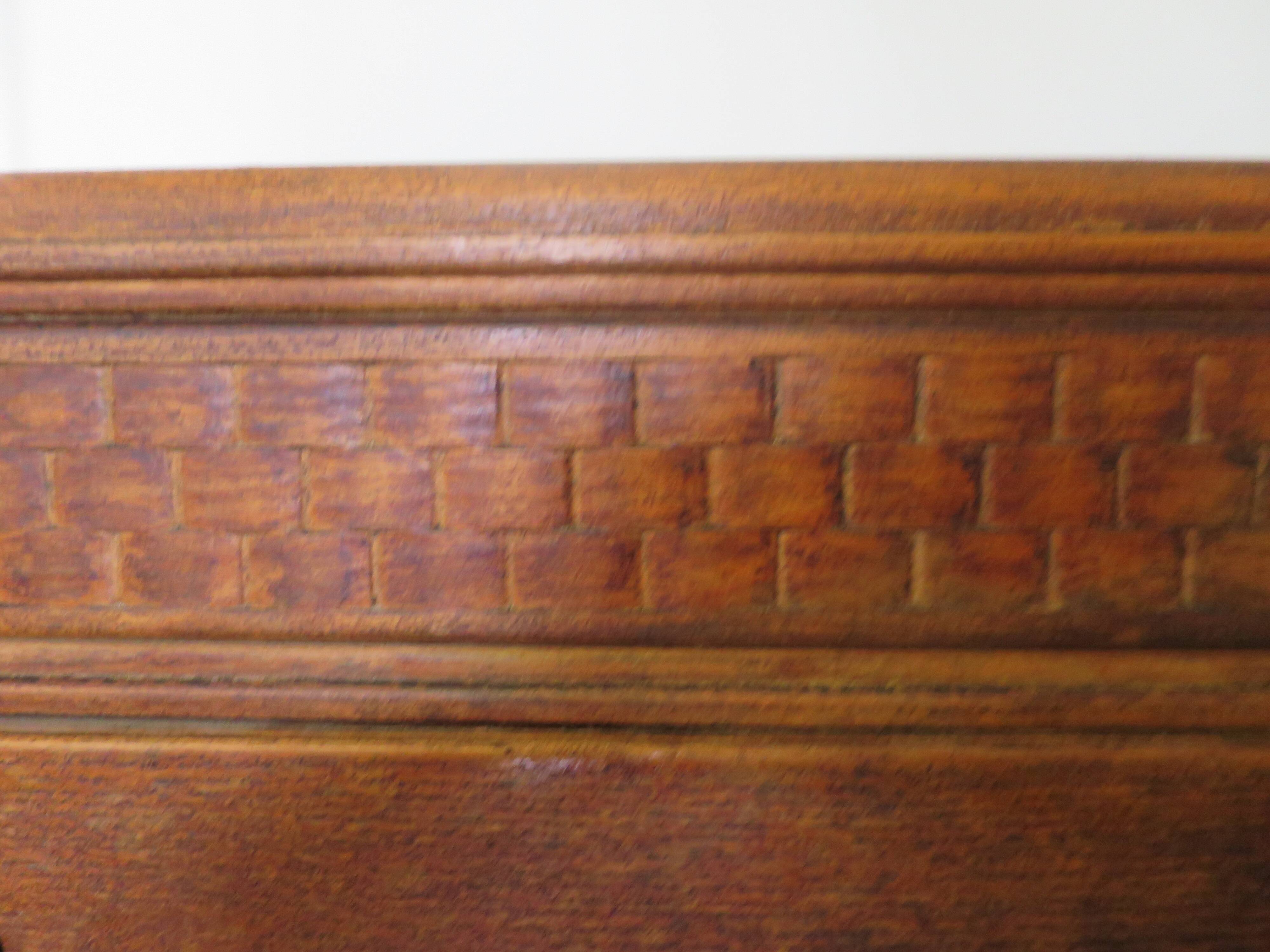 Art Deco chest of drawers with 4 drawers in oak, France 1930s-50s