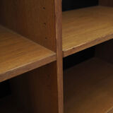 Oak bookcase, Danish design, 1970s, manufactured by ÆJM Møbler