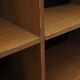 Oak bookcase, Danish design, 1970s, manufactured by ÆJM Møbler