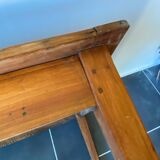 Solid wood coffee table with 1 drawer