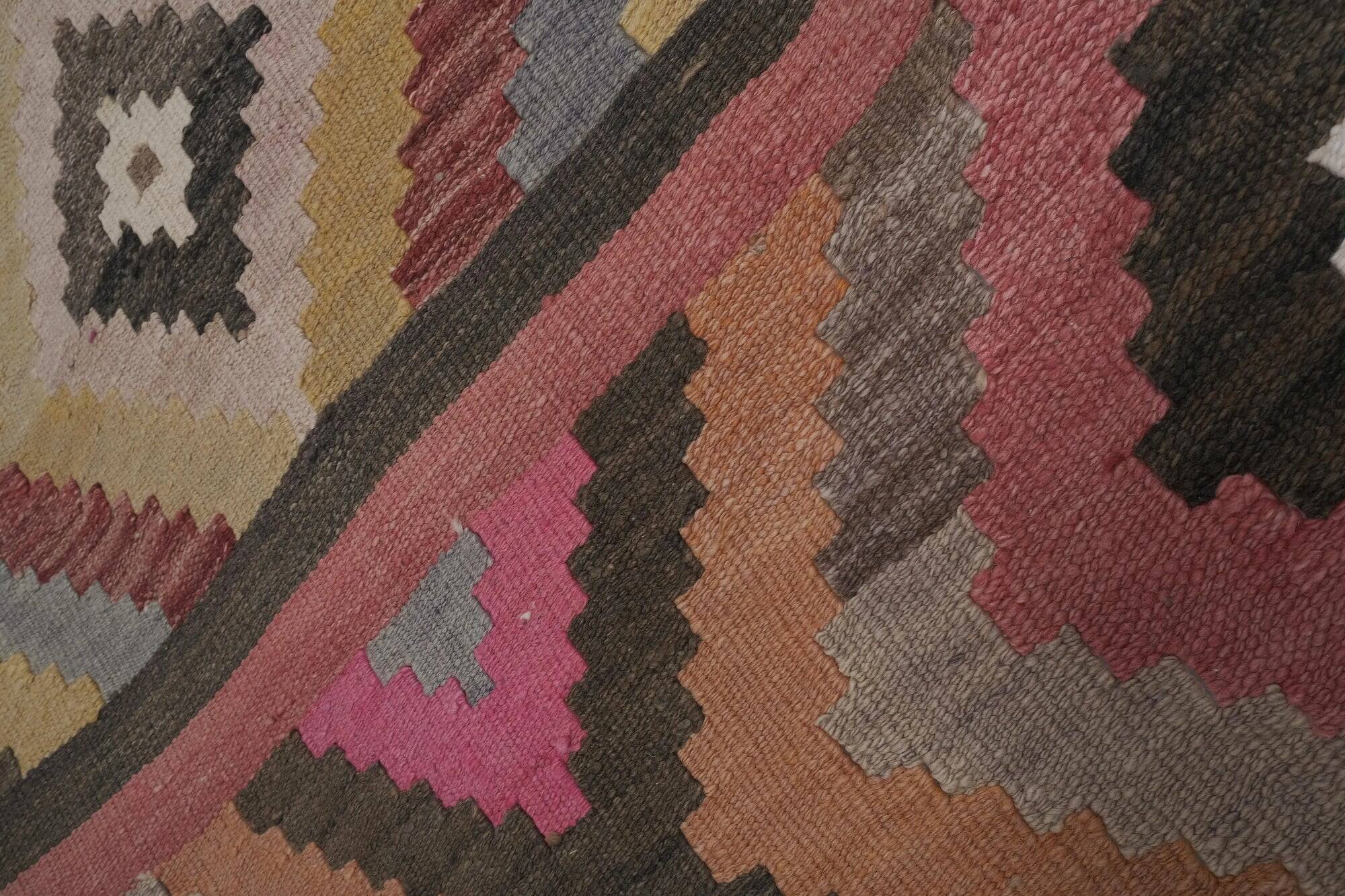 Vintage Turkish hallway rug 77x626 cm