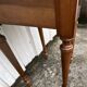 Louis XVI Style Walnut Bedside Table – Early 20th Century