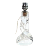 Twisted crystal lamp foot 1960