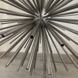 Monumental sculpture Curtis Jere "Asteroid", steel tubes, USA 1970