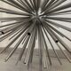 Monumental sculpture Curtis Jere "Asteroid", steel tubes, USA 1970