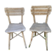 Paire de chaises de jardin enfant