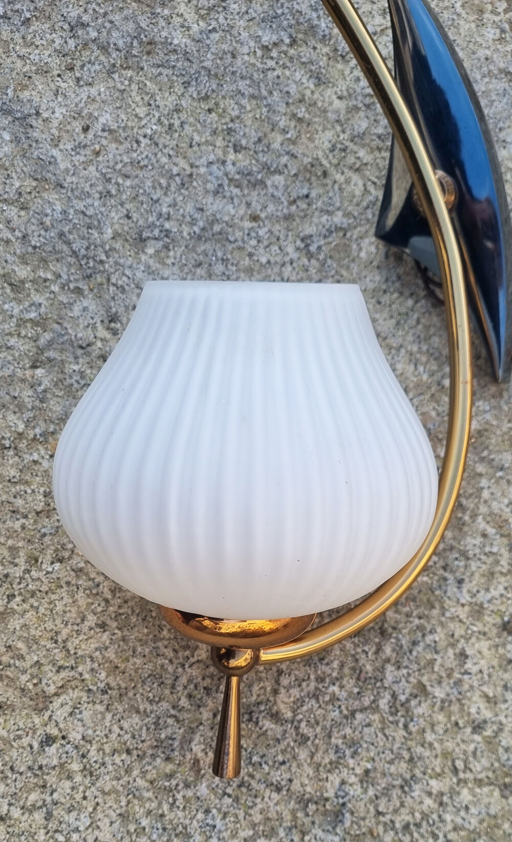 Pair of vintage wall lamps house Arlus, vintage, 50s