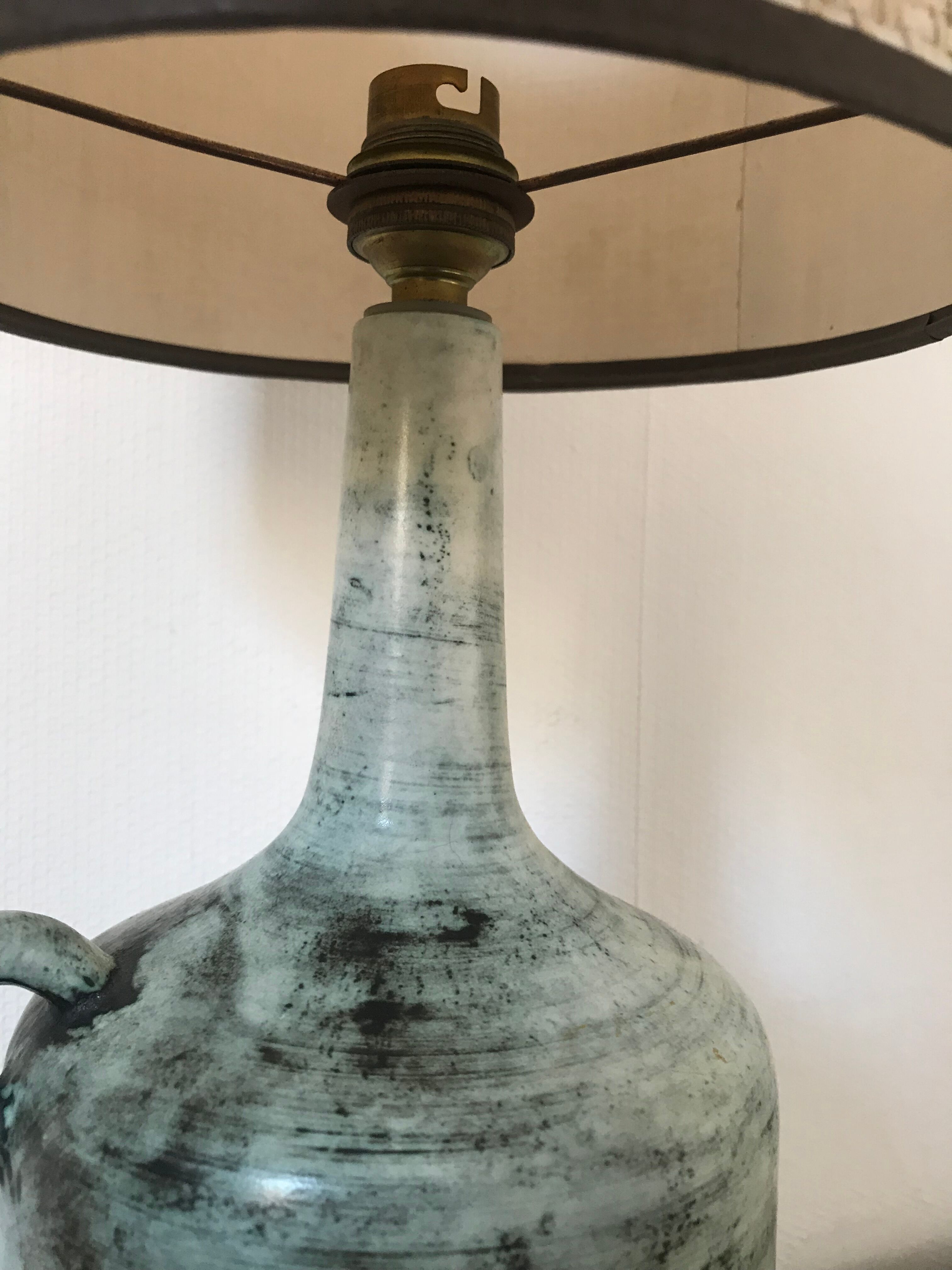 Jacques Blin lamp signed "J Blin" 1950