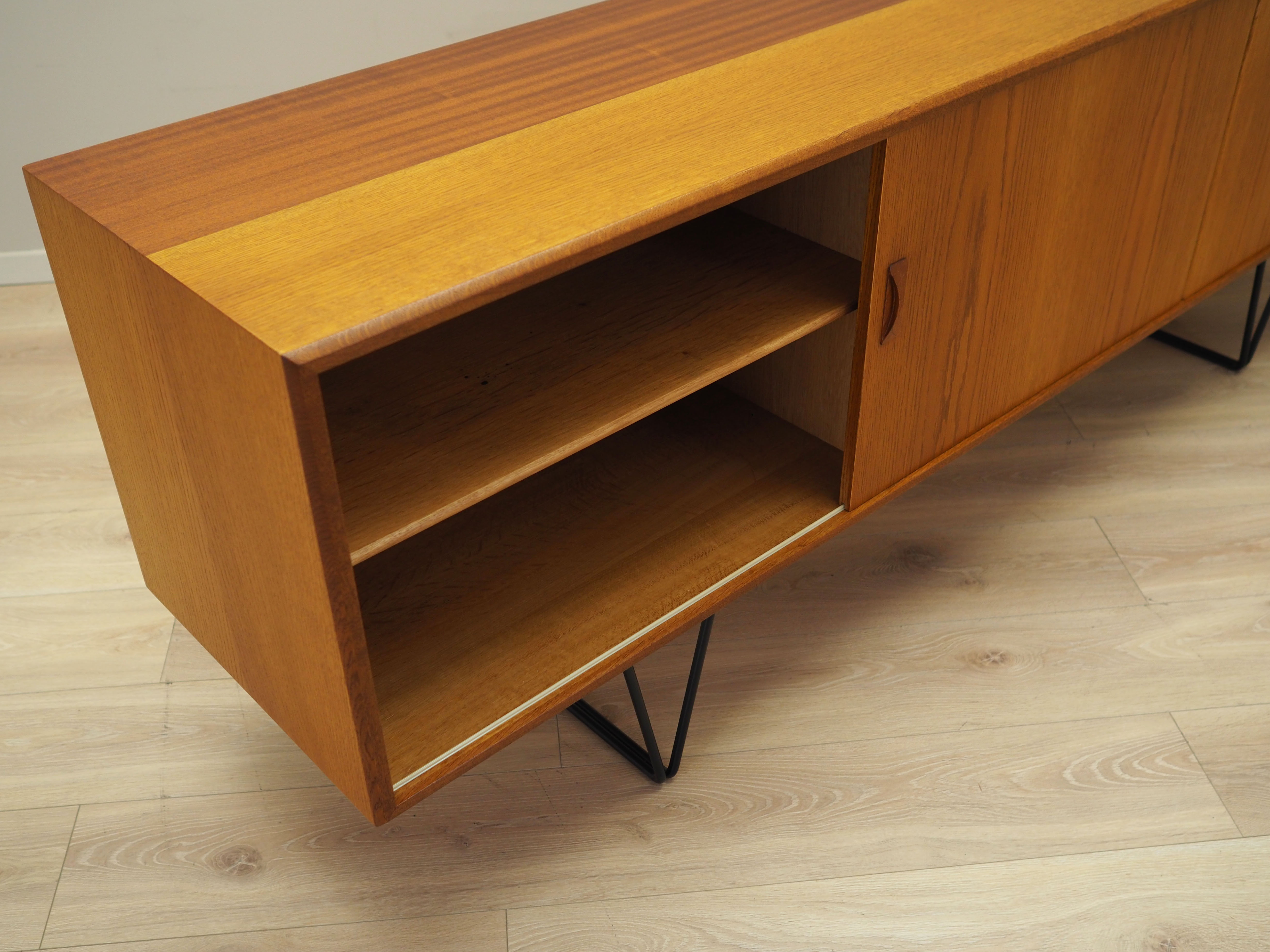 Oak sideboard, Danish design, 1960s, manufactured by Clausen & Søn
