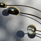 Lamppost thrush golden metal