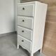 High chest of drawers with 4 original vintage drawers from the 1950s