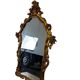 Vintage gold baroque wall mirror
