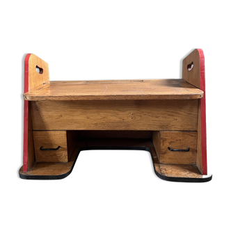 Vintage storage bench