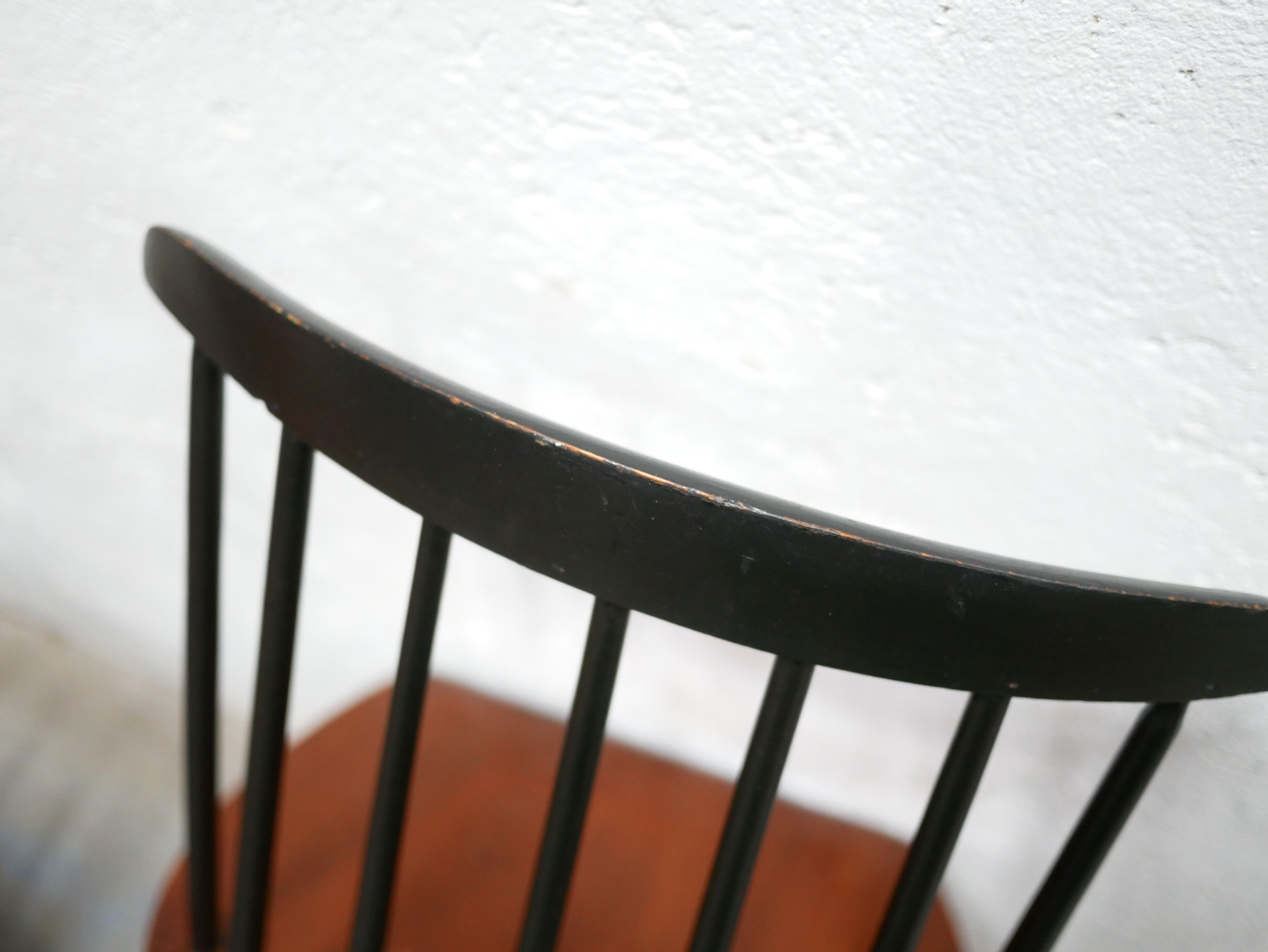 Vintage Scandinavian chair by I.Tapiovaara model Fanett