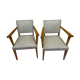 Paire de fauteuils 70
