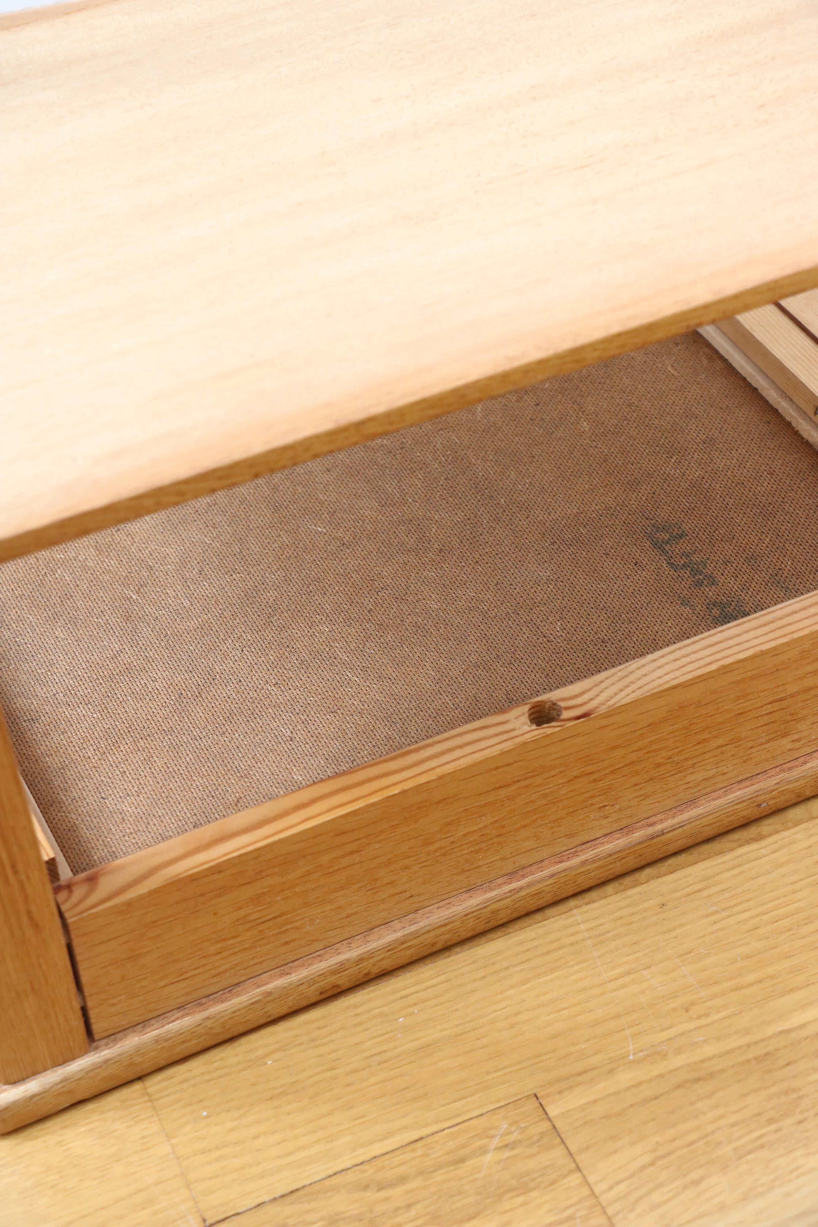 Scandinavian bedside table 1960