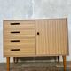Vintage Formica TV/Hifi Cabinet Sideboard FREE DELIVERY