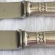 8 dessert knives, silver-plated cheese model Grand Prix de Monaco.
