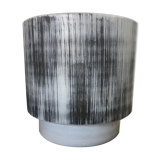 Ceramic pot cover, 60s-70s