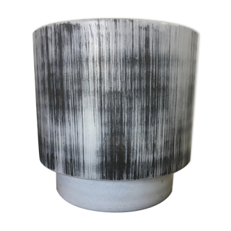 Ceramic pot cover, 60s-70s